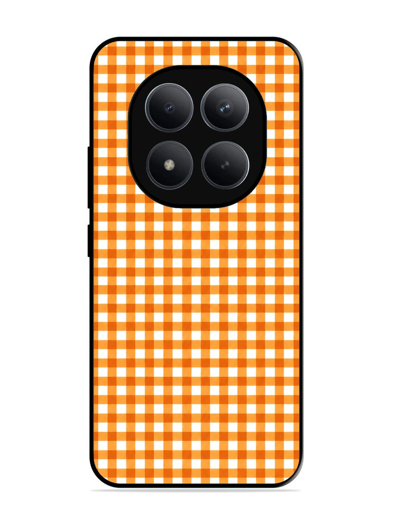 XIAOMI Redmi Note 15 Pro 5G Gingham Checks Orange