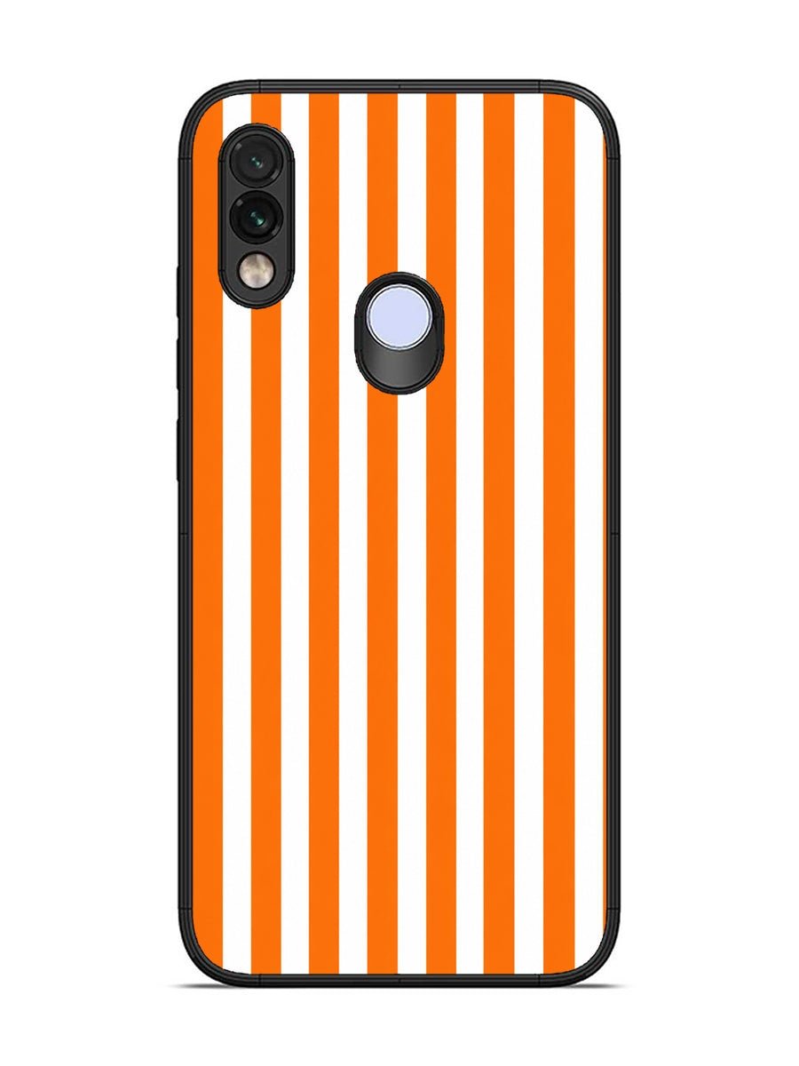 XIAOMI Redmi Note 7 Vertical Stripes Vivid Orange