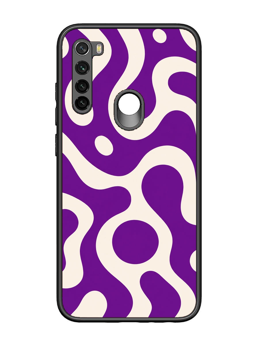 XIAOMI Redmi Note 8 Fluid wave pattern Purple