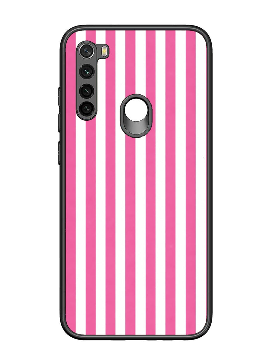 XIAOMI Redmi Note 8 Vertical Stripes Pink