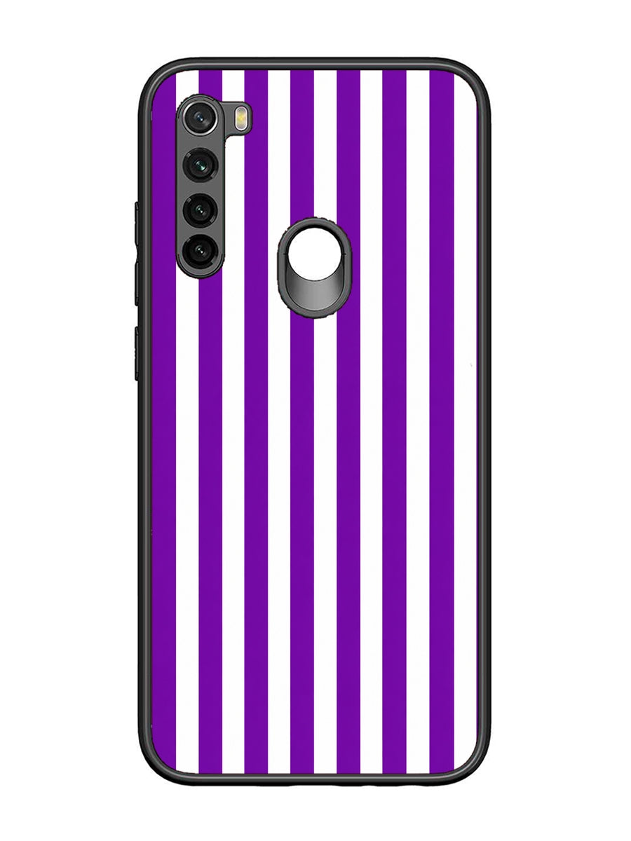 XIAOMI Redmi Note 8 Vertical Stripes Vivid Purple