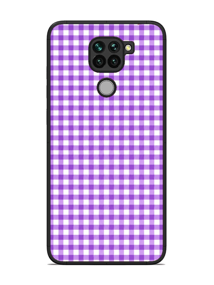XIAOMI Redmi Note 9 Gingham Checks purple