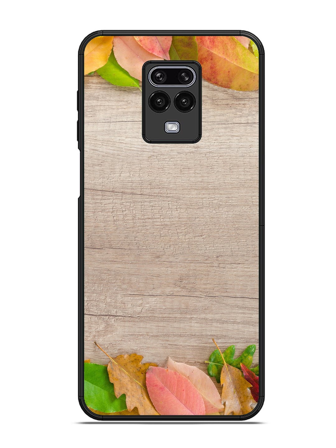 XIAOMI Redmi Note 9 Pro Autumn Leafs On Wooden Table