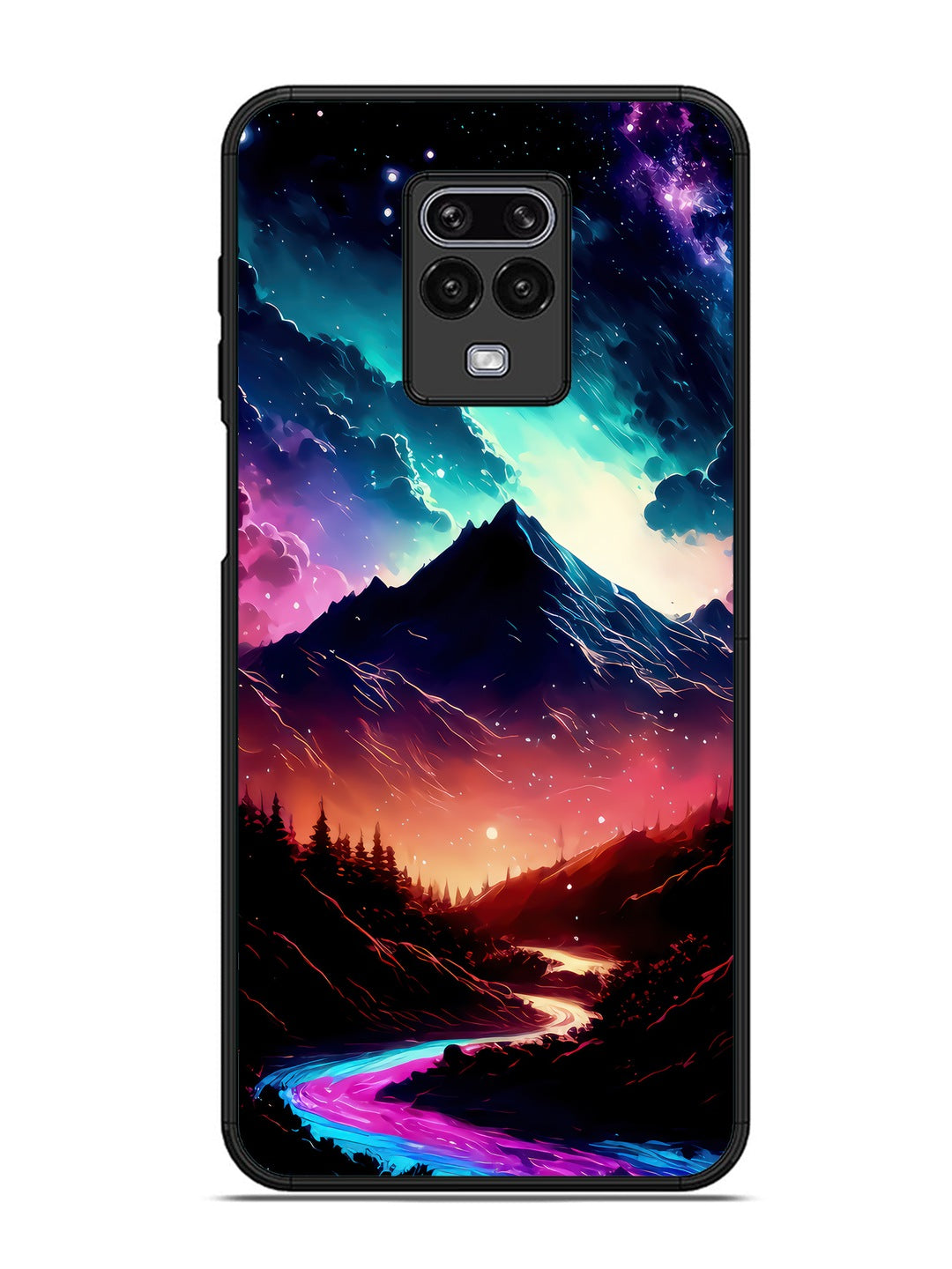XIAOMI Redmi Note 9 Pro mountain-valley-Colorful-cloud-at-night