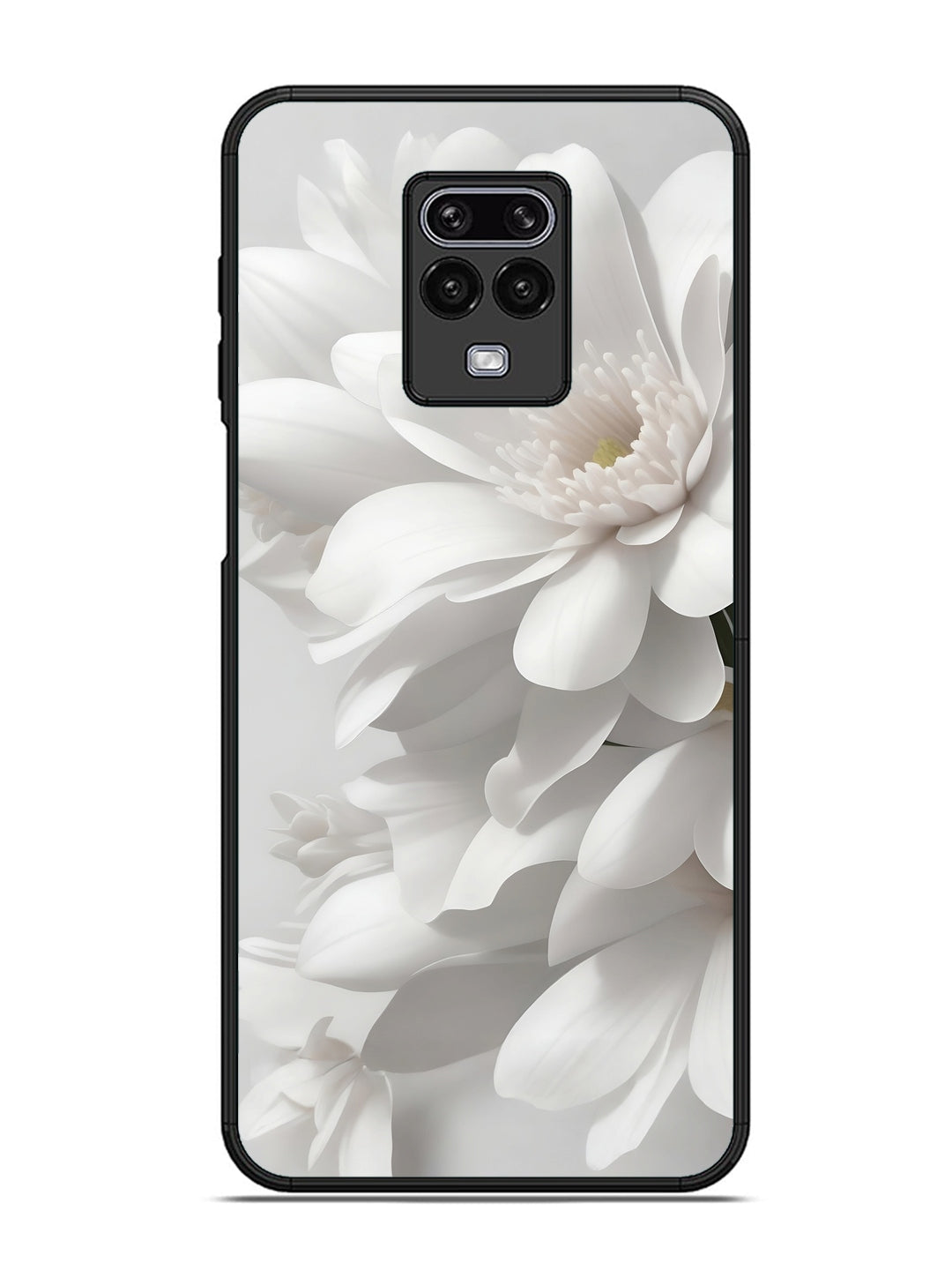 XIAOMI Redmi Note 9 Pro Soft Focus Purity white Flower
