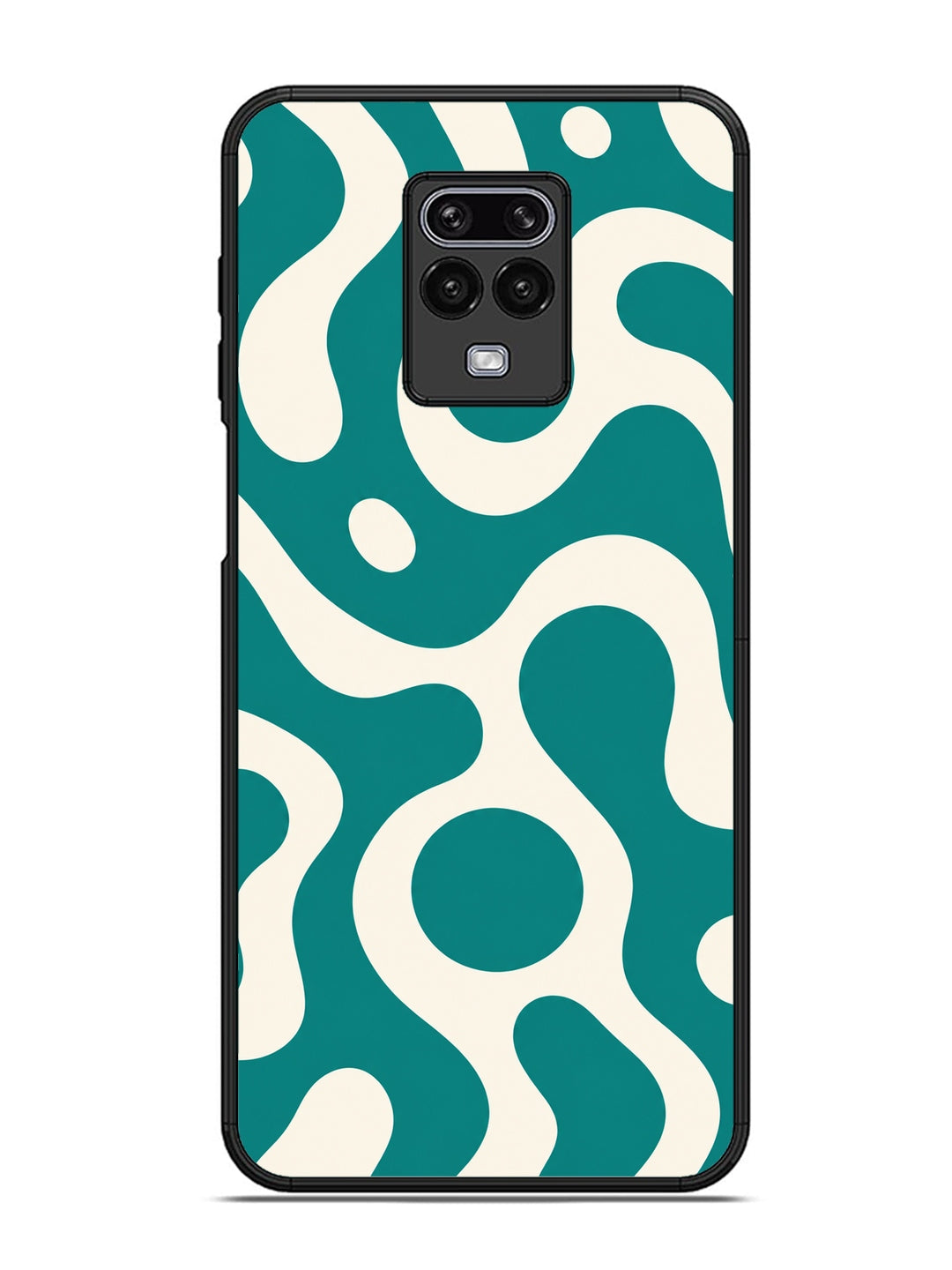 XIAOMI Redmi Note 9 Pro Fluid wave pattern Teal Green