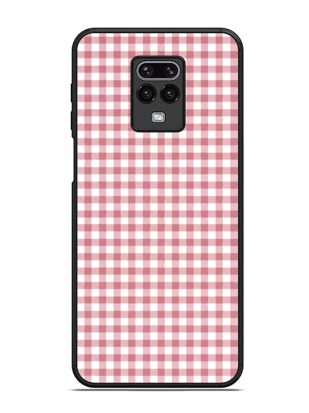XIAOMI Redmi Note 9 Pro Gingham Checks busty rose