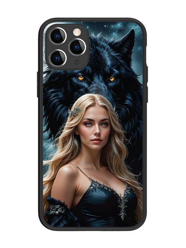 iPhone 11 Pro Wolf & Girl