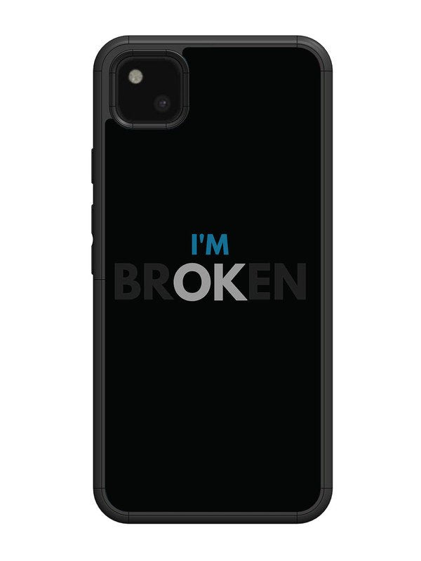 Google Pixel 4A I'm Broken Dark Theme
