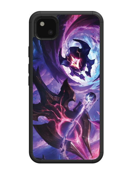 Google Pixel 4A Dark Star Yorick Lol Skin Splash