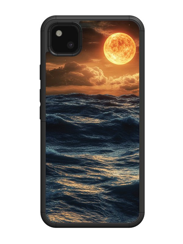Google Pixel 4A Moonlit Ocean Waves