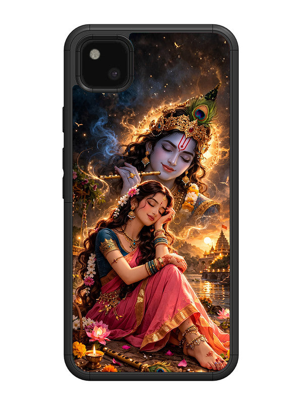 Google Pixel 4 xl Radha thinking of Krishna