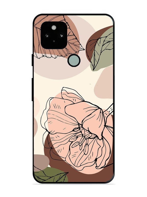 Google Pixel 5 Floral Elegance, Portrait