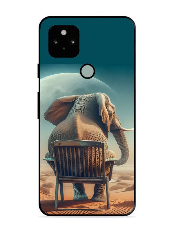 Google Pixel 5 Baby Elephant om chair