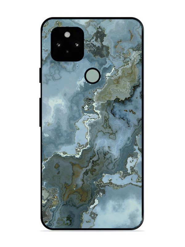 Google Pixel 5 Celestial Blue Marble 2nd Pattern