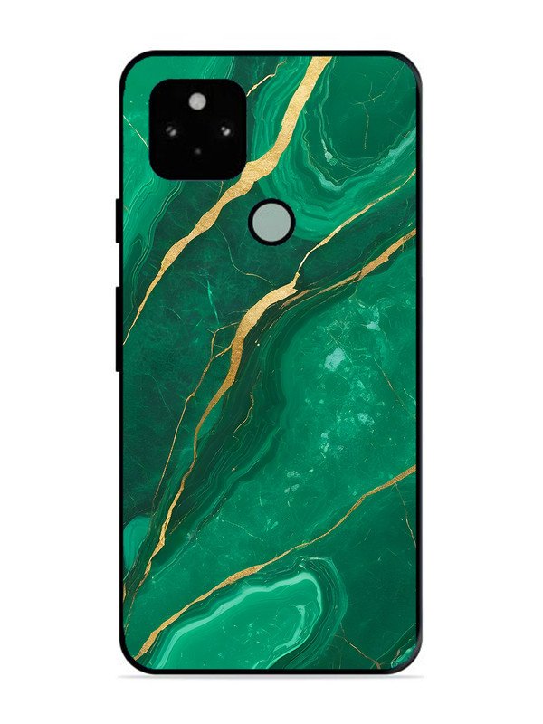 Google Pixel 5 Citrus Green Marble