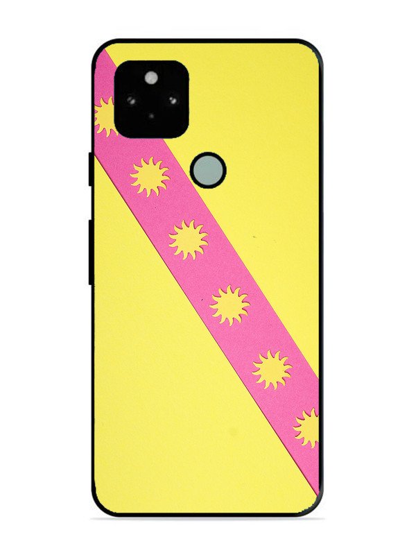 Google Pixel 5 Pick Strip on Yellow Colour