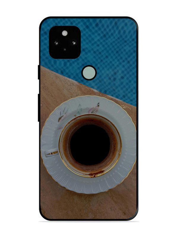 Google Pixel 5 Black Tea Cup Saucer
