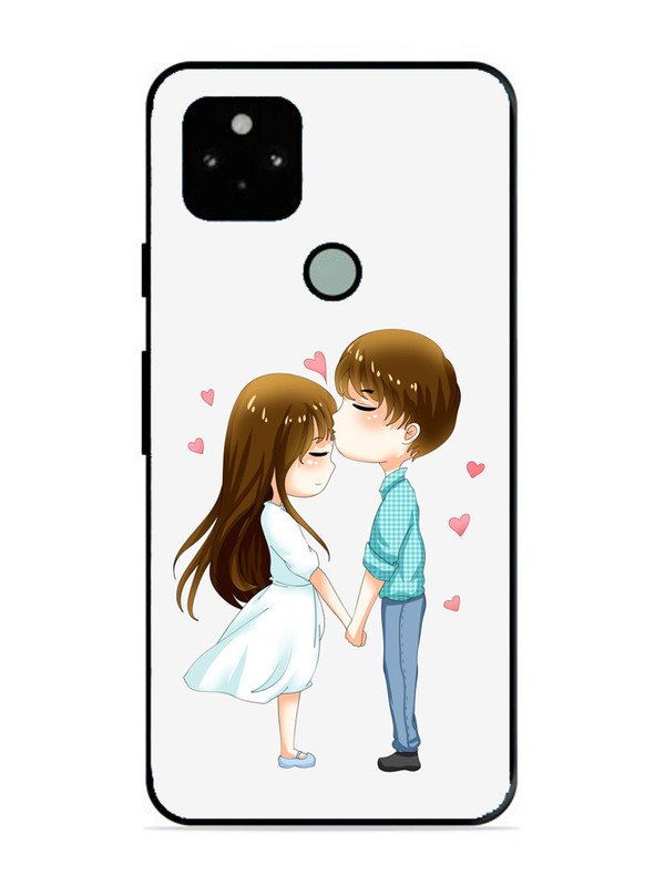 Google Pixel 5 Cute Little Couple