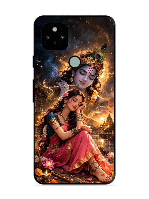 Google Pixel 5 | 2D Metal | Radha thinking of Krishna | GO-P5-453