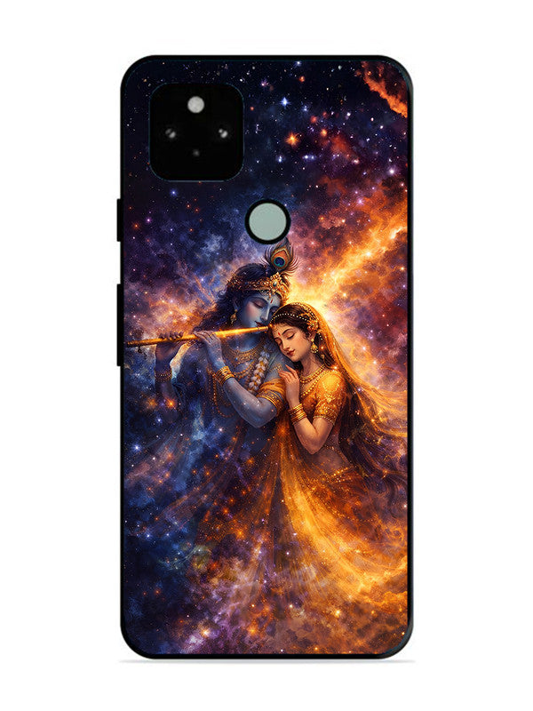 Google Pixel 5 Radha Krishna Dancing on Flute