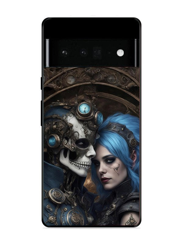 Google Pixel 6 Pro Skeleton & Devil Girl