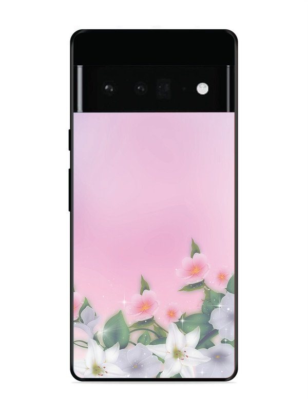 Google Pixel 6 Pro Pink Floral Elegance