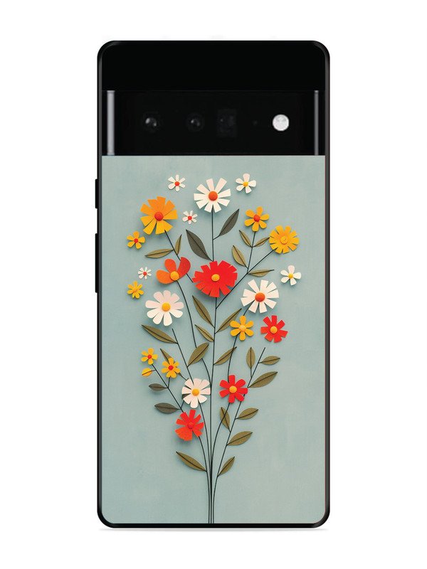 Google Pixel 6 Pro Paper Flowers
