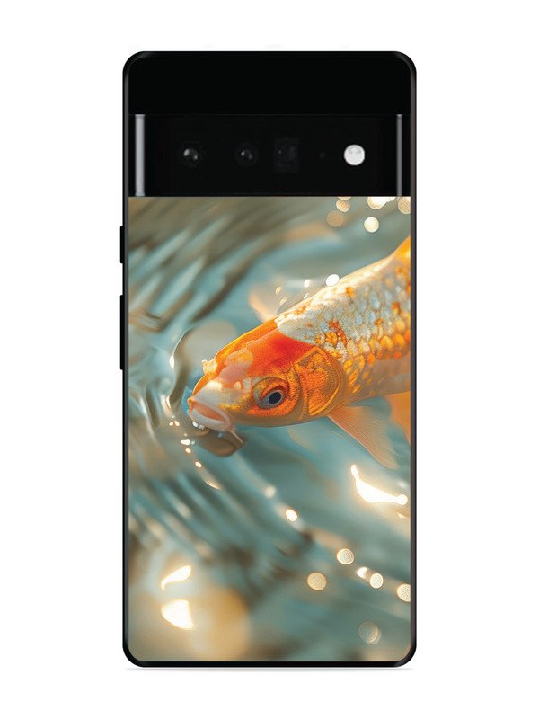 Google Pixel 6 Pro gold-fish-animal