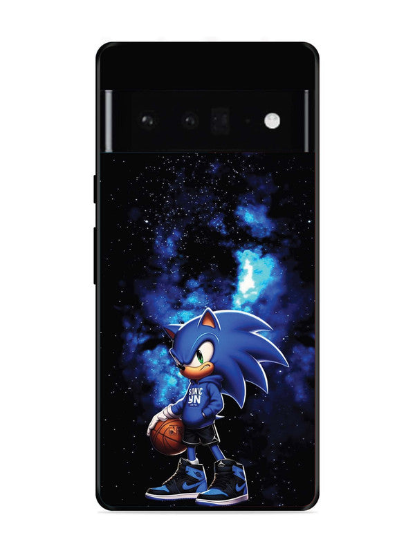 Google Pixel 6 Pro Sonic Hedgehog Drip Sneaker Art
