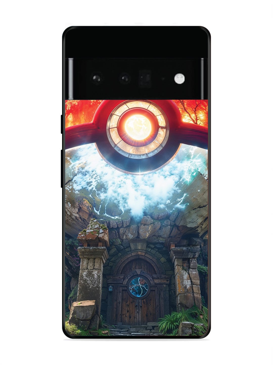 Google Pixel 6 Pro Cartoon-ball-house-anime