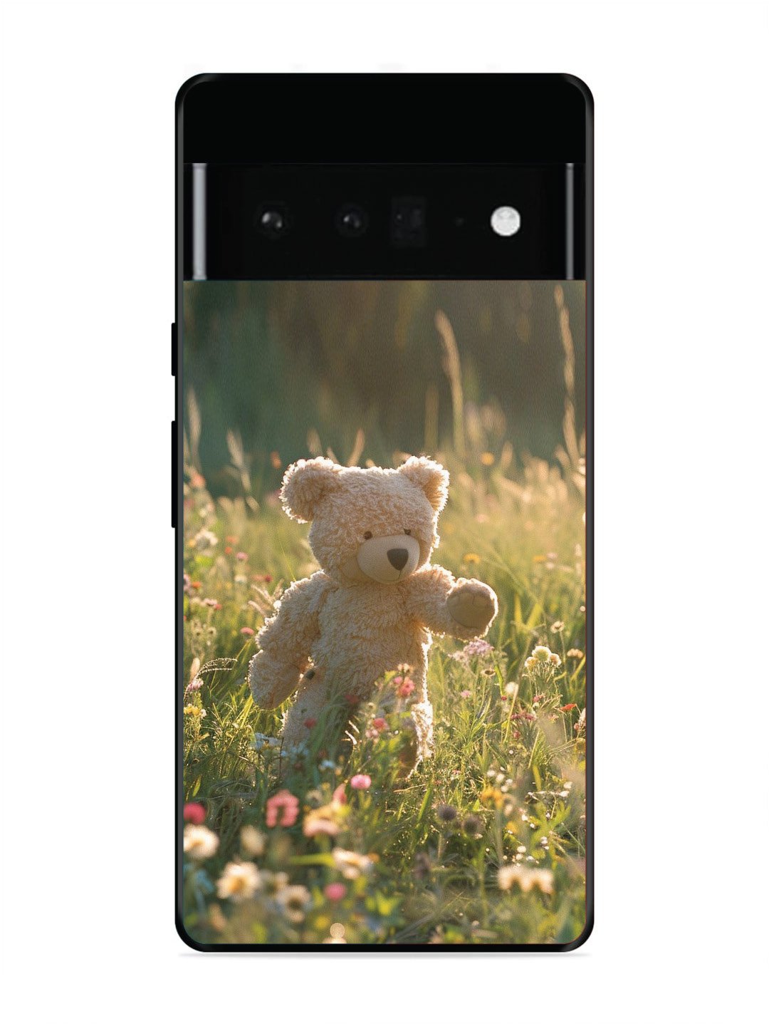 Google Pixel 6 Pro Teddy Bear Outdoors