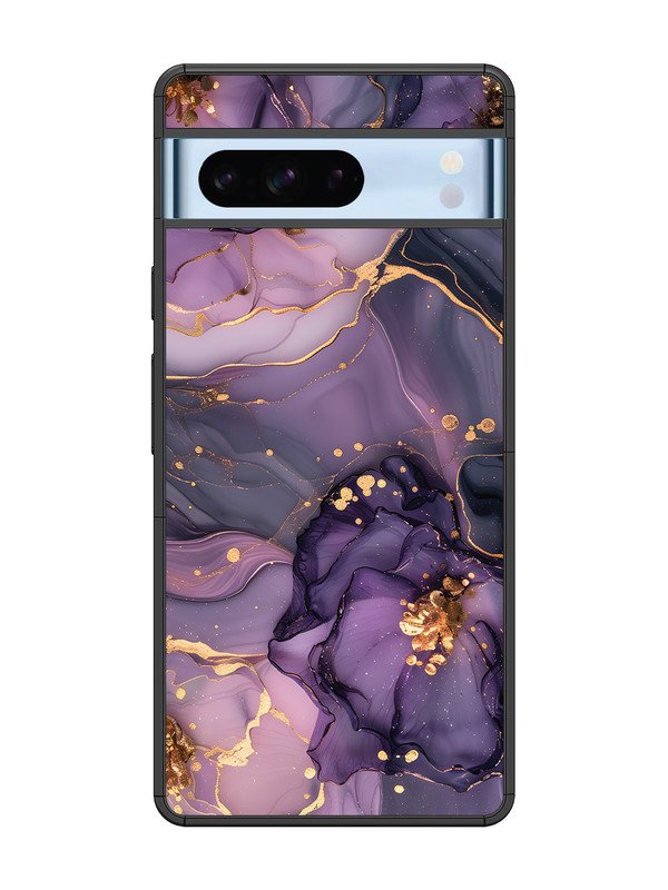 Google Pixel 8 Pro Royal Orchid Theme Marble