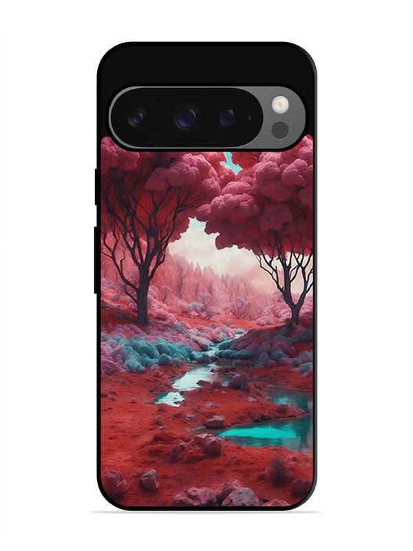Google Pixel 9 Pink Forest