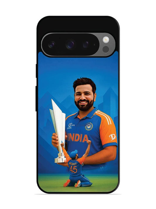 Google Pixel 9 Rohit Sharma Cricketer