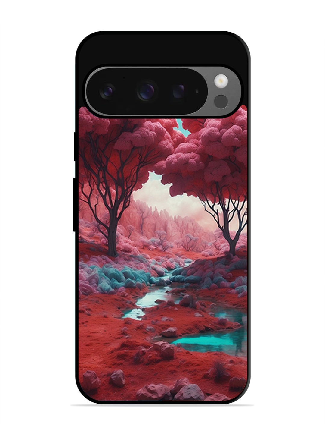 Google Pixel 9 Pro Pink Forest