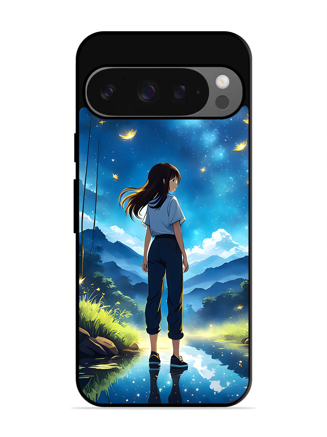 Google Pixel 9 Pro Girl In Beautiful Forest