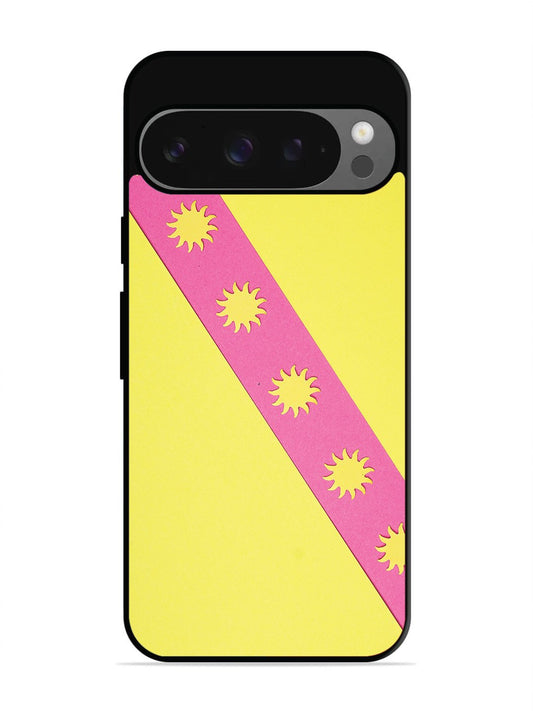 Google Pixel 9 Pro Pick Strip on Yellow Colour