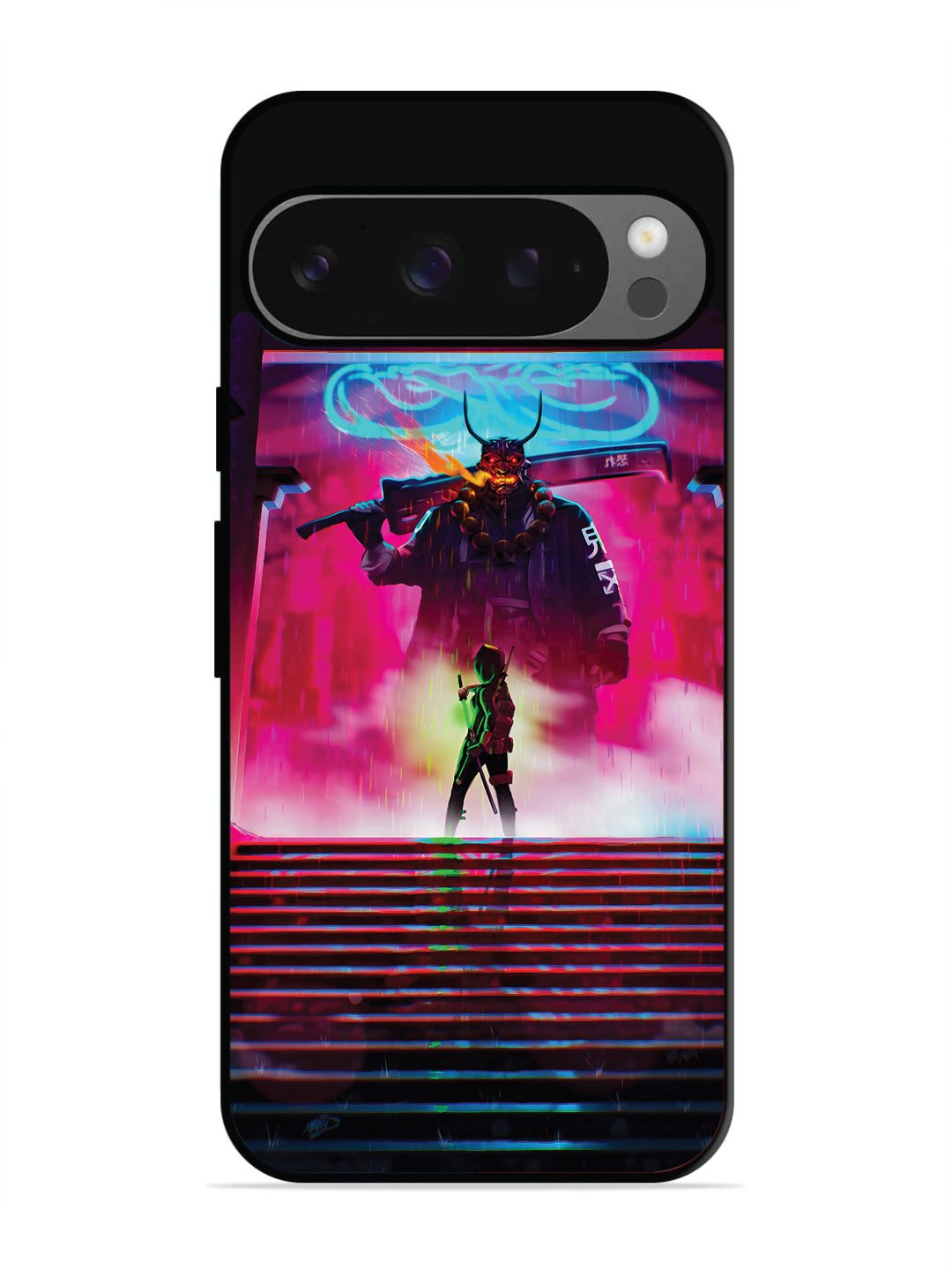 Google Pixel 9 Pro Cyberpunk Yokai Monster