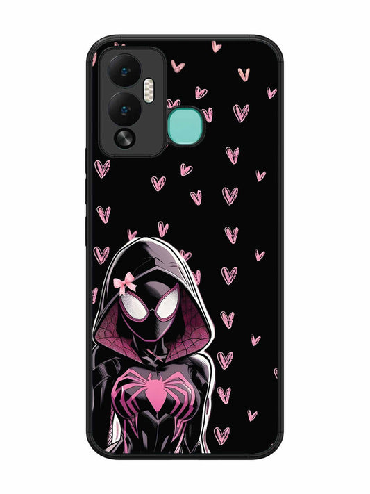 Infinix Hot 12 Play Spidergirl with hearts