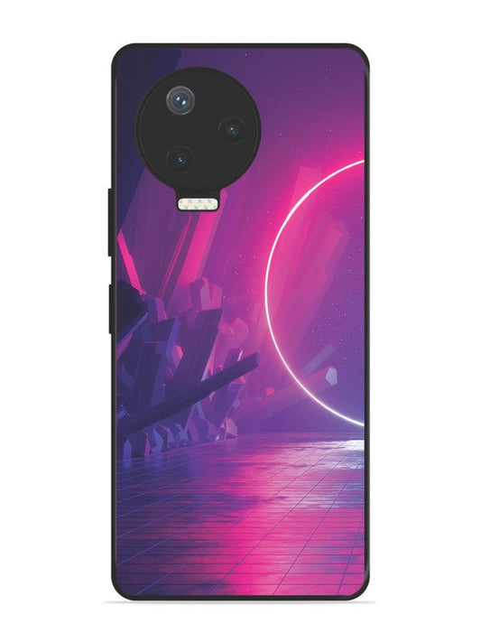 Infinix Note 12 Pro 4G abstract with Neon Light