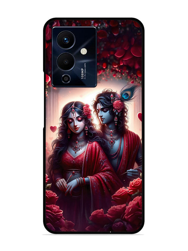Infinix Note 12 Pro 5G Couples in Red theme like Radha Krishna