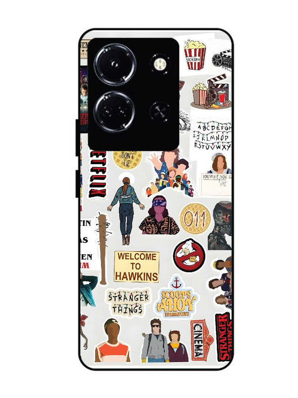 infinix note 30 5g Stranger Things Sticker 2