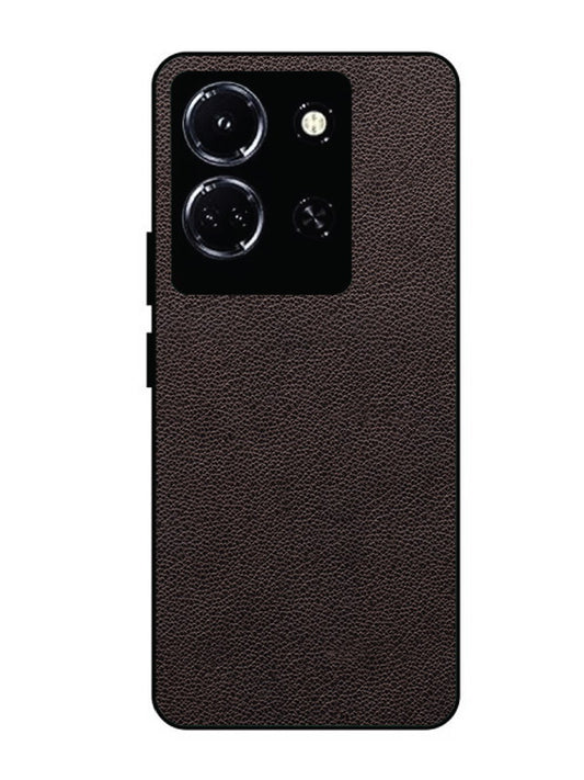 infinix note 30 5g Print of Brown Leather Pattern