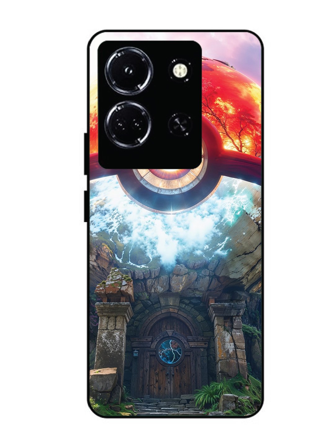 infinix note 30 5g Cartoon-ball-house-anime