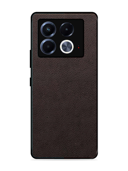 Infinix Note 40 5G Print of Brown Leather Pattern