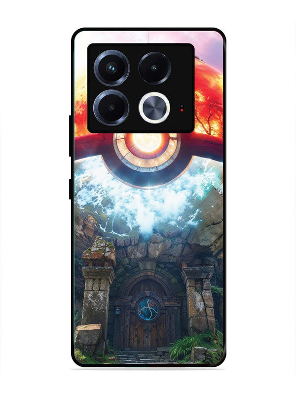 Infinix Note 40 5G Cartoon-ball-house-anime