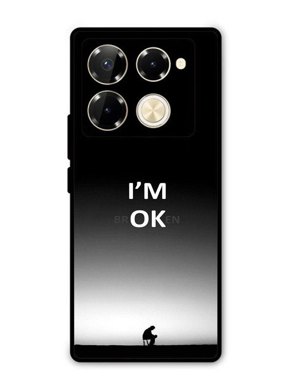 Infinix Note 40 Pro 5G I'm Broken A man on Chair Alone