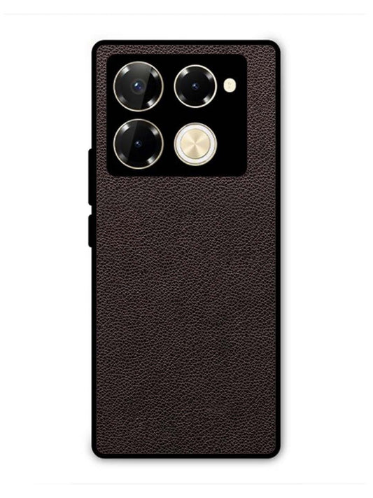 Infinix Note 40 Pro 5G Print of Brown Leather Pattern