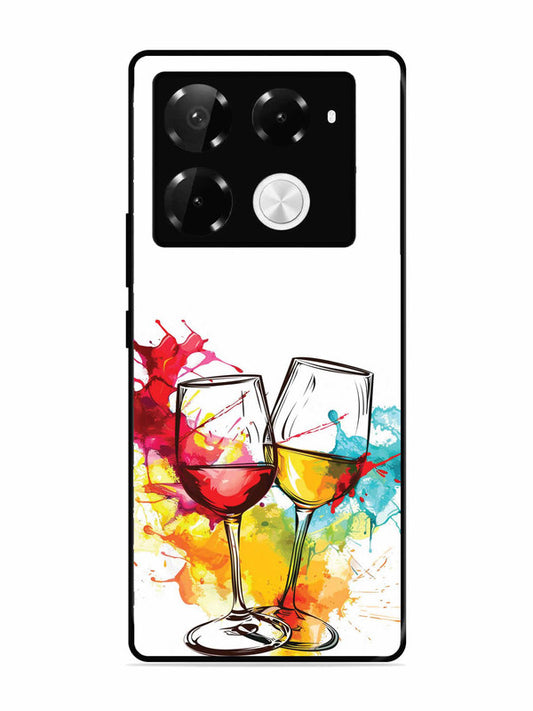 Infinix Note 40 Pro Plus 5G Colorful wine glasses